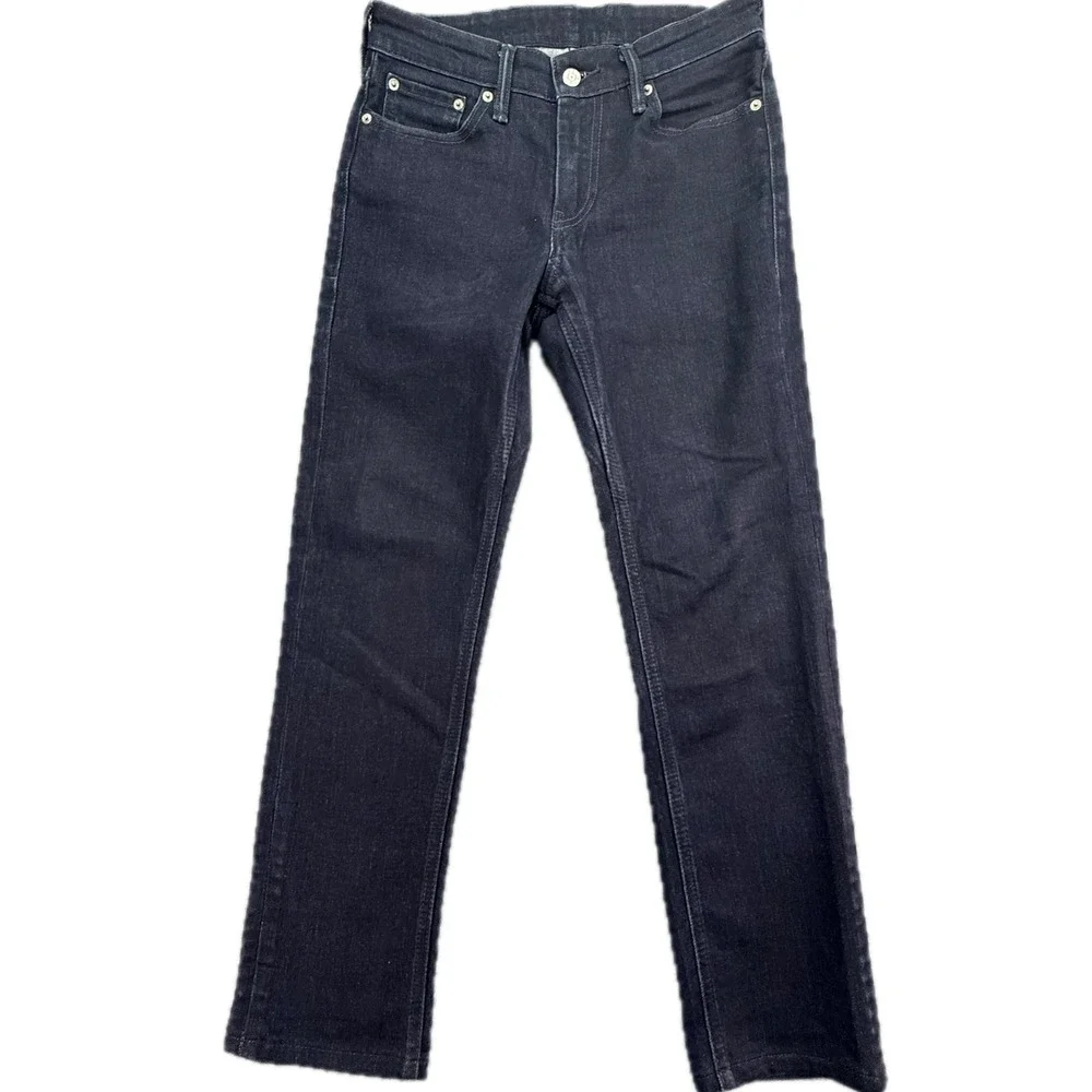 Levi's‎ 511 Slim Fit Jeans Mens 29x30 Dark Indigo Blue Stretch Denim
